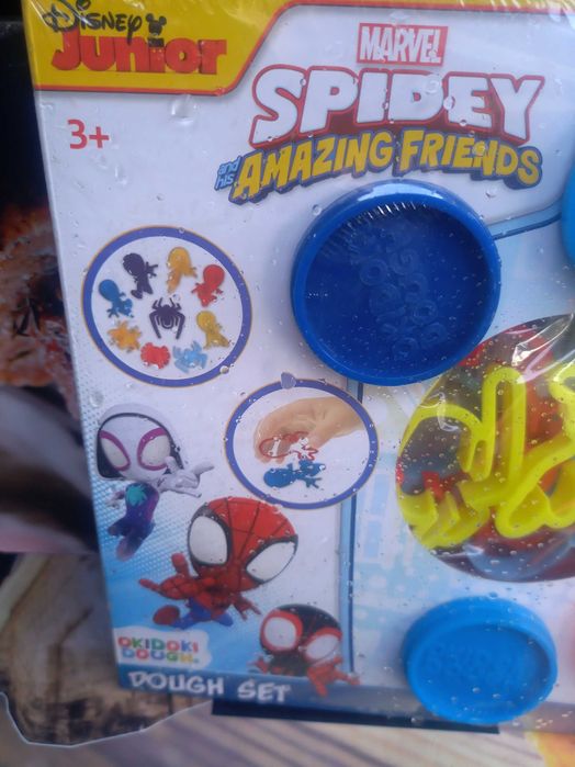 nowa ciastolina playdoh spiderman