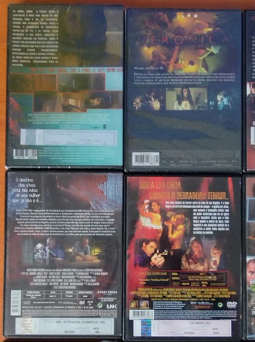 Lote de DVDs Especial "Terror / Horror"