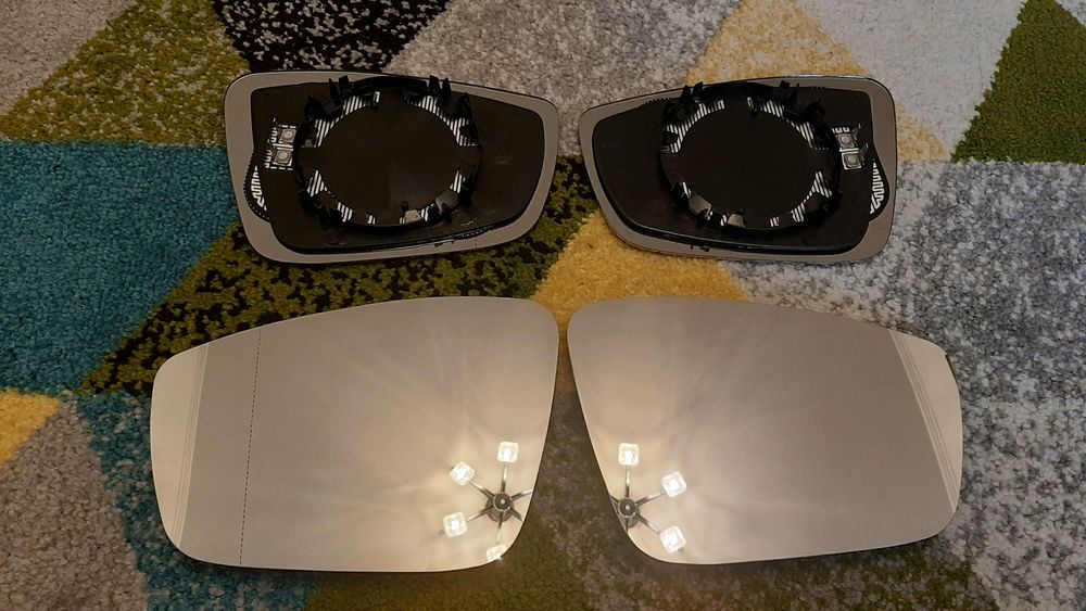 Зеркало, вкладыш левое,правое на VW Passat Пассат b7 jetta с обогревом