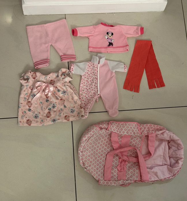 Lalka Hiszpanka + ubranka + nosidełko