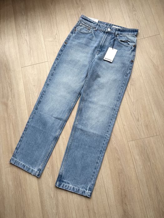 Джинси ZARA, BERSHKA Straight Чоловічі Прямі Оригінал Джинсы Мужские Черные Зара Бершка