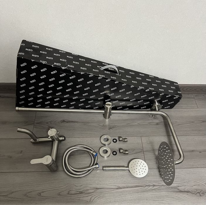 Акция! Чешская душевая стойка, система (колонна ) со смесителем