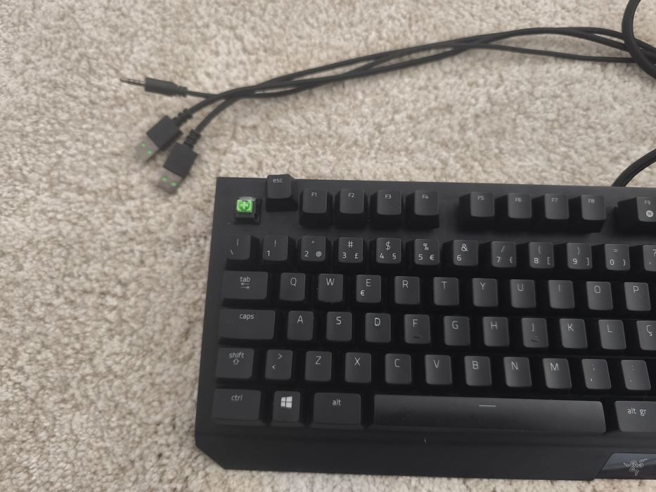 Teclado mecânico Razer blackwidow elite pt - green switches