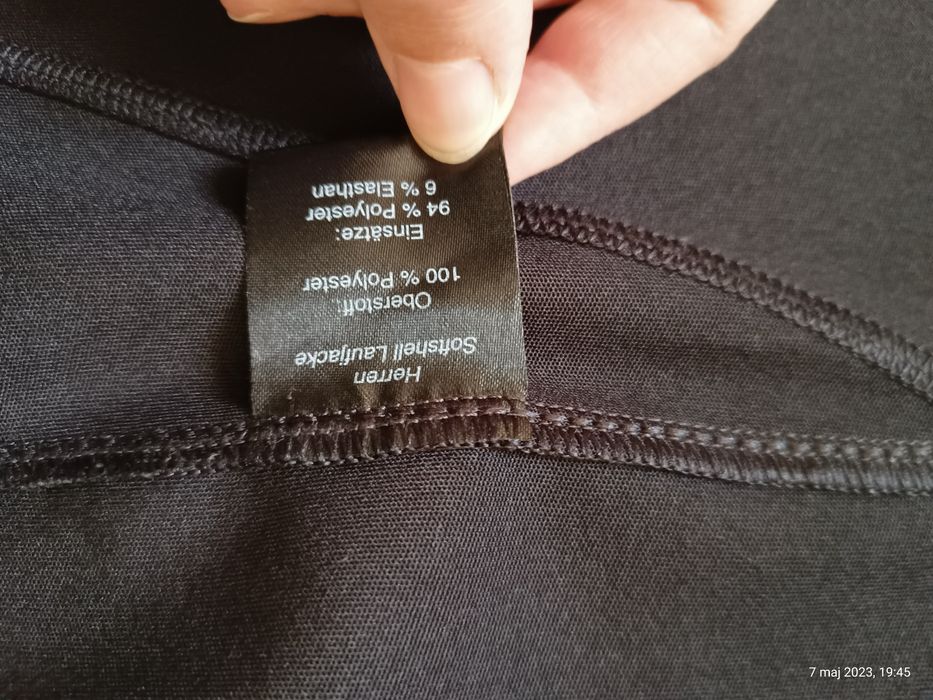 Męska kurtka do biegania Softshell Active Touch