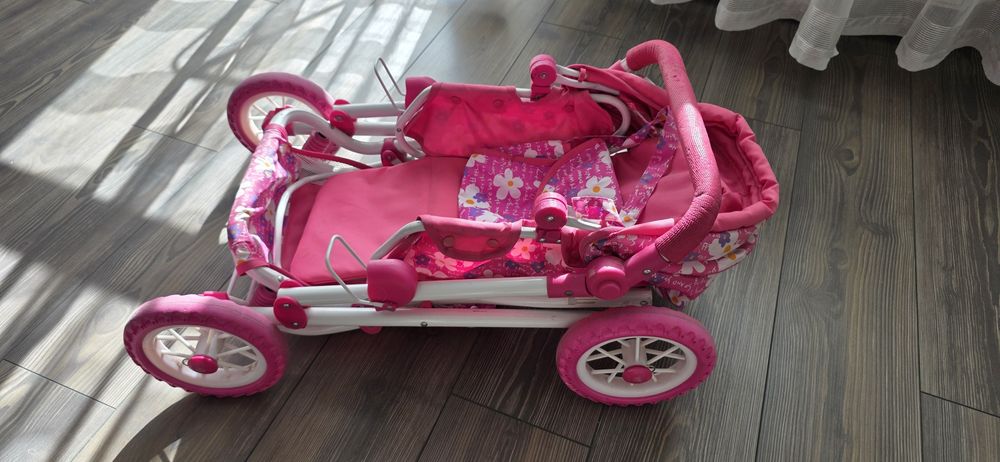 Wózek zabawkowy spacerowy baby mix