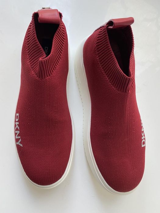 Кросівки/ хайтопи вʼязані хлопок DKNY