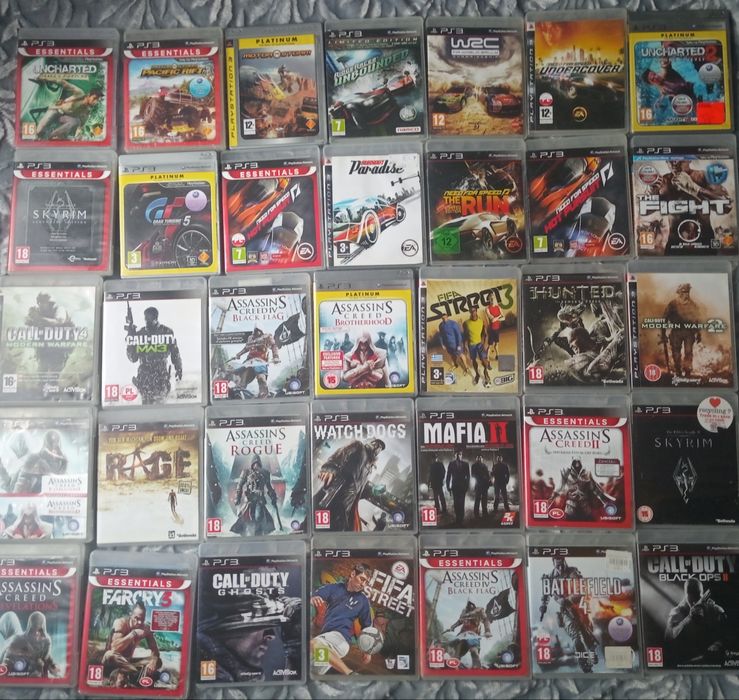 Sprzedam gry na konsole PS3