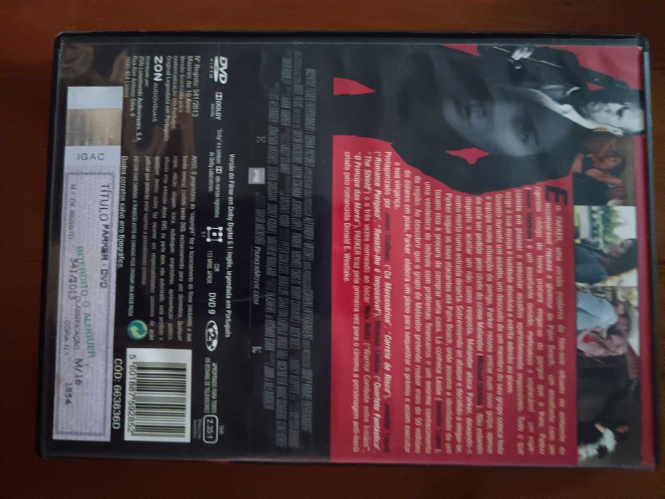filme dvd original - parker