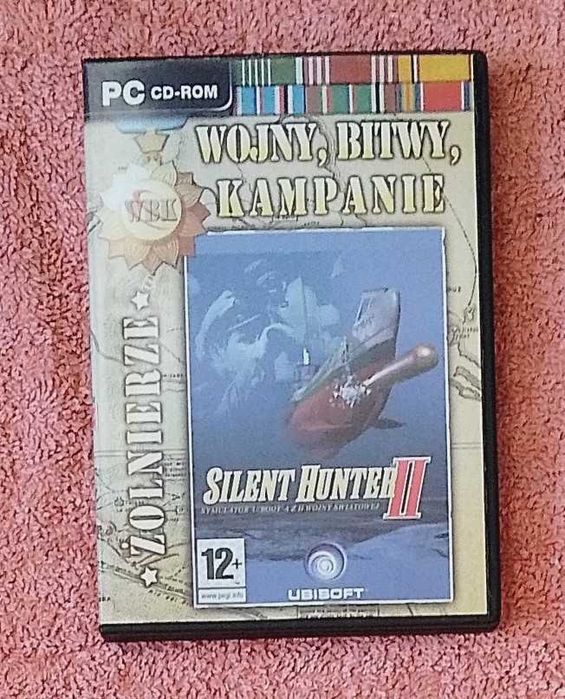 Silent Hunter 2 wojny bitwy kampanie gra CD PC