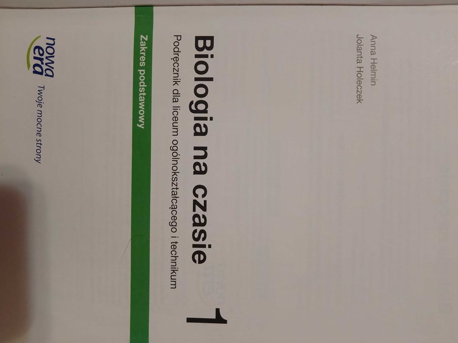 Podręcznik do biologii- Biologia na czasie 1