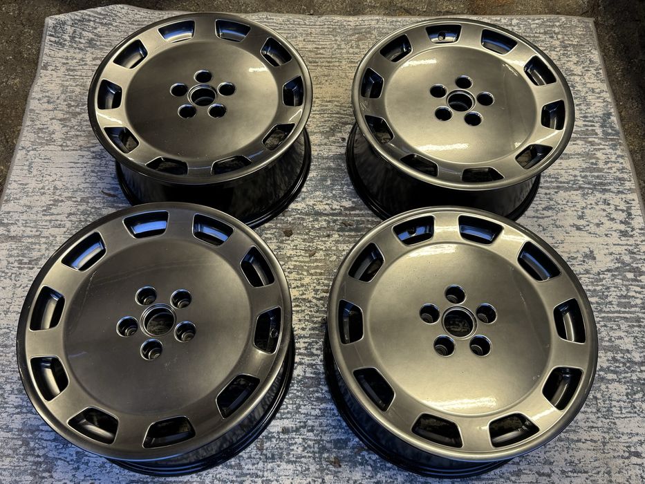 Felgi Audi A8 W12 D2 monoblock 5 szt po renowacji grafit 18’ 8J ET48