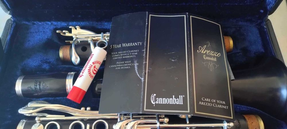 Clarinete Cannonball Arezzo Fiore - Como novo