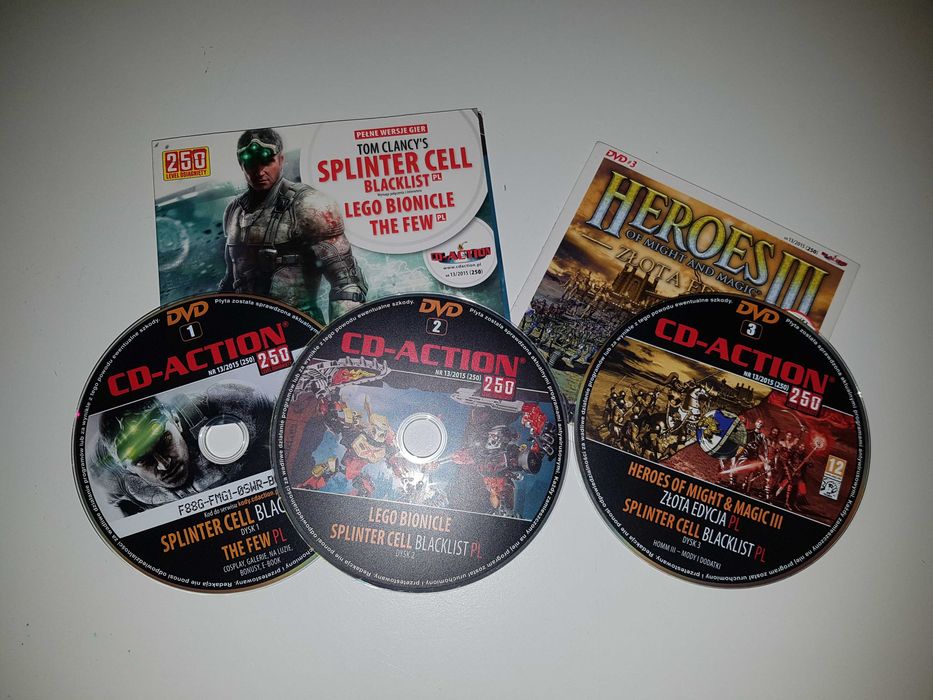 CD-Action 13/2015 (250) HEROES of might and magic III 3 złota edycja +