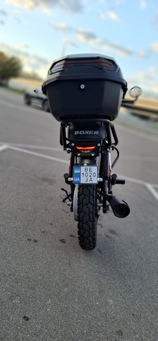 Bajaj Boxer 150 Disk тюнинг, кофр в подарок, отличное состояние