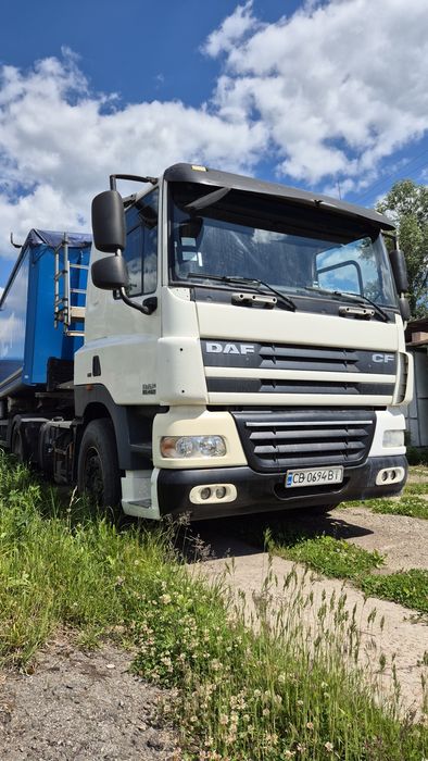 DAF CF 85.460 2008 + напівпричеп самоскид самоскид Schmitz 2013