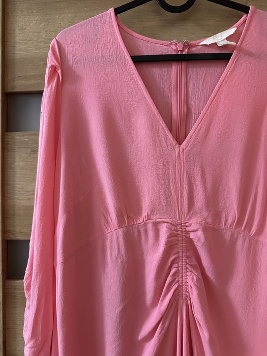 Sukienka ciążowa różowa H&M MAMA