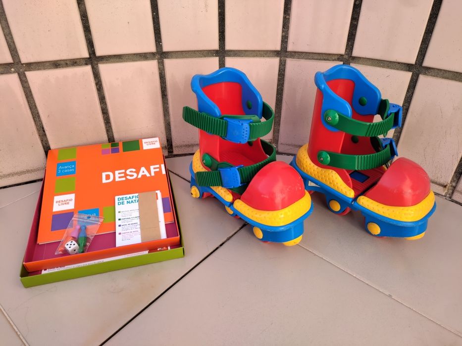 Patins da Chicco com oferta de jogo