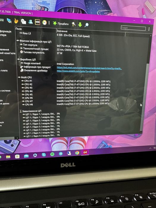 Сенсорний 4К ноутбук DellXPS 9530