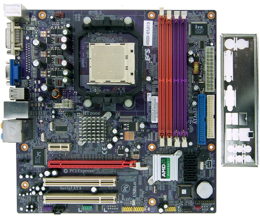 ПК Материнская плата AM2 AMD690 NF520 DDR2 AM3 M4A77TD DDR3 CPU память