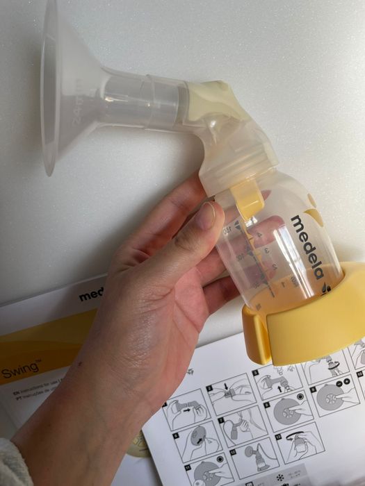 Extrator de leite materno