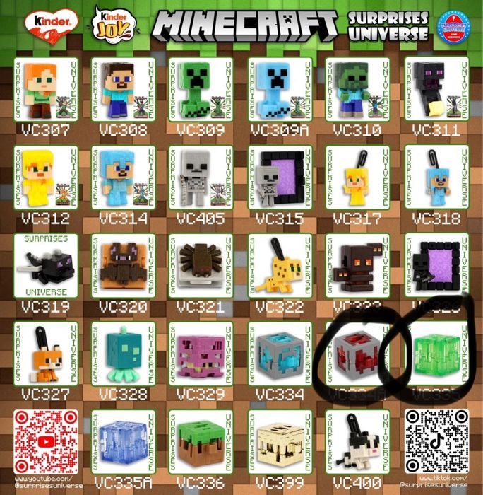 Продам або обміняю фігурки minecraft