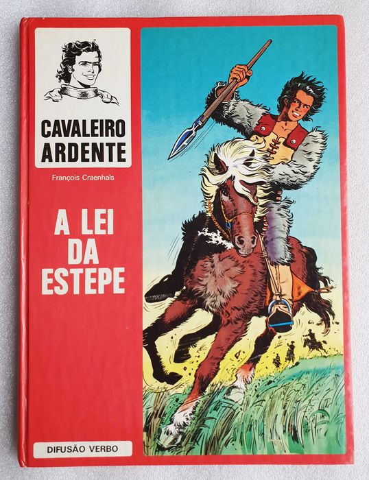 Comic Album ~ "The Blazing Knight: The Law of the Steppe" ~ Hardcover ~ 1985