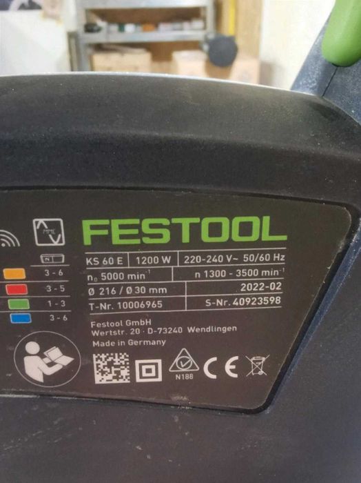 Piła obrotowa Festool Kapex KS 60 E-Set