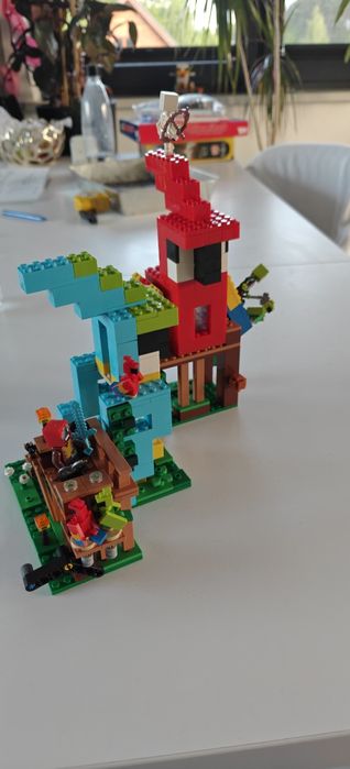 Papugowe domki papuga klocki jak LEGO