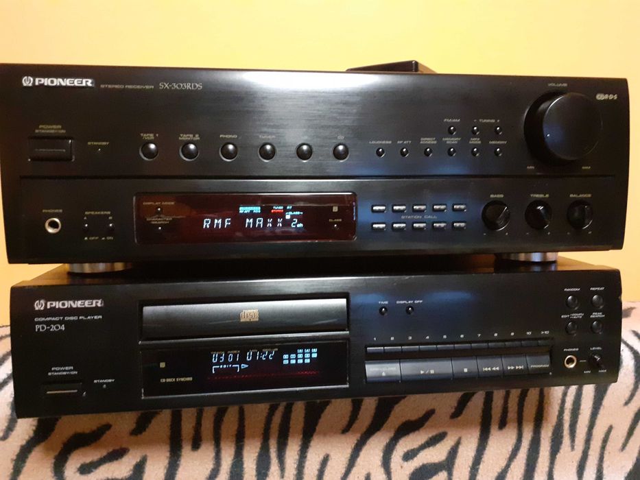 Pioneer zestaw Hi-Fi Amplituner SX-303RDS+odtwarzacz CD Pioneer PD-204