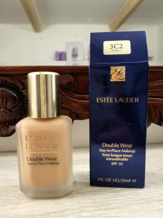 Estee Lauder double wear podkład 3C2 Pebble