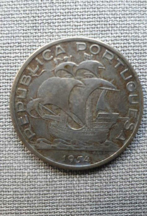 Moedas de 10 escudos 1954 – 1955