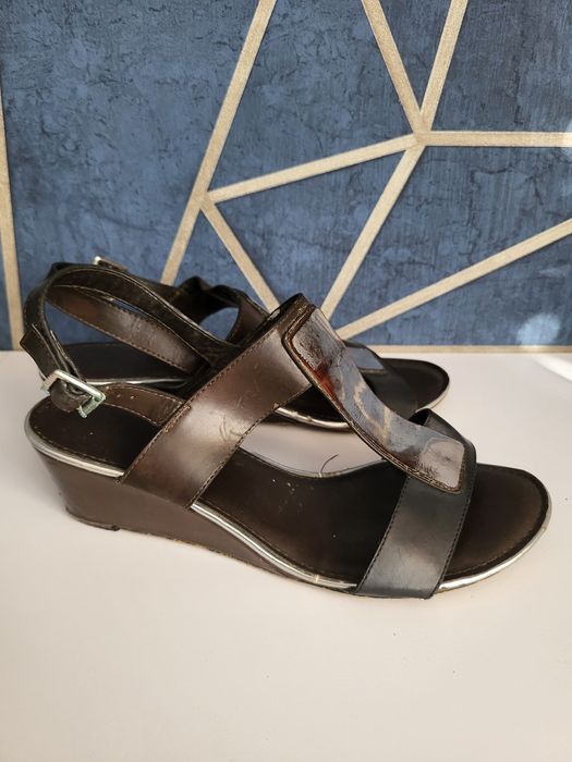 Sandały na koturnie Poti Pati rozm 39