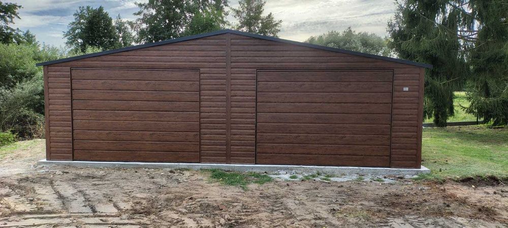 Garaż Blaszany ,Blaszak Drewnopodobne