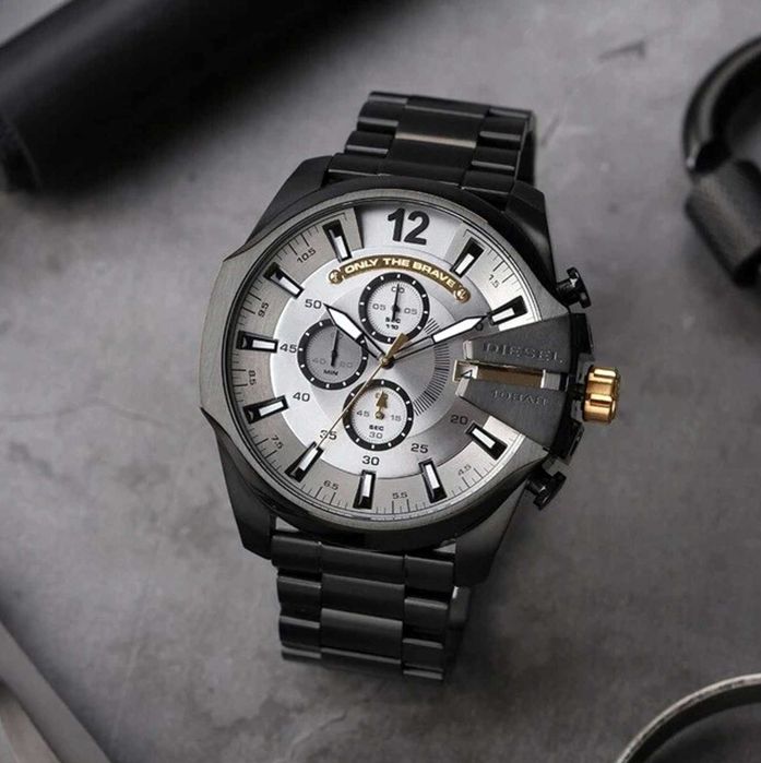 Zegarek męski Diesel DZ4479 Mega Chief Chronograph + BOX.