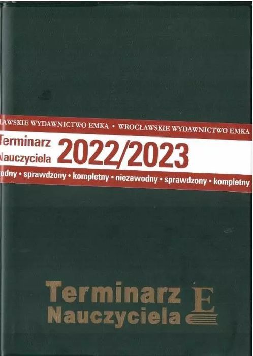 Terminarz Nauczyciela 2022/2023 BR. EMKA