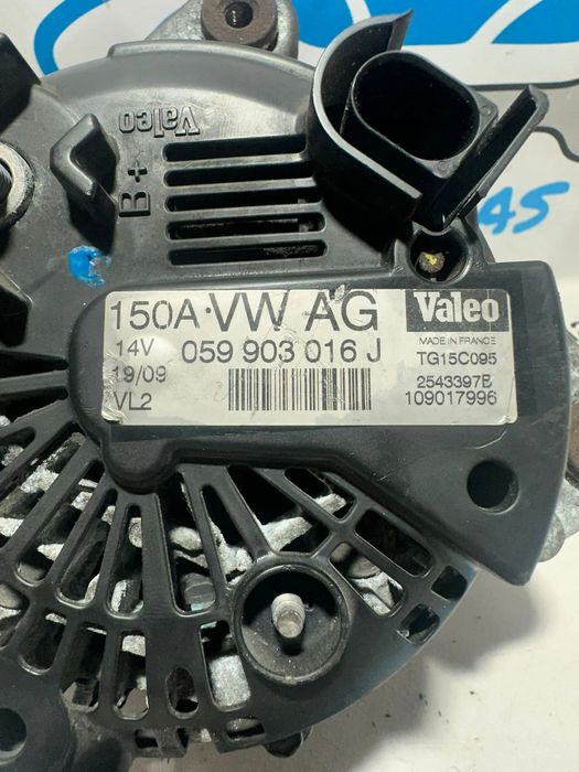 Alternador Original 059 903 016 J Valeo CAS 3.0TDI VAG Volkswagen Audi
