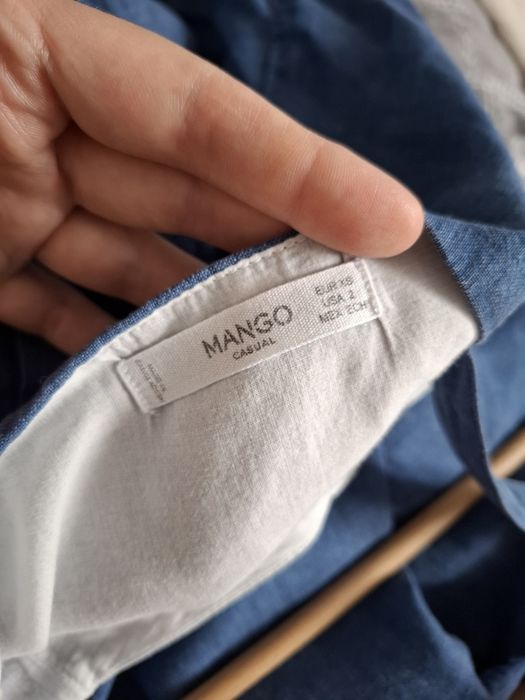 Льняной сарафан Mango