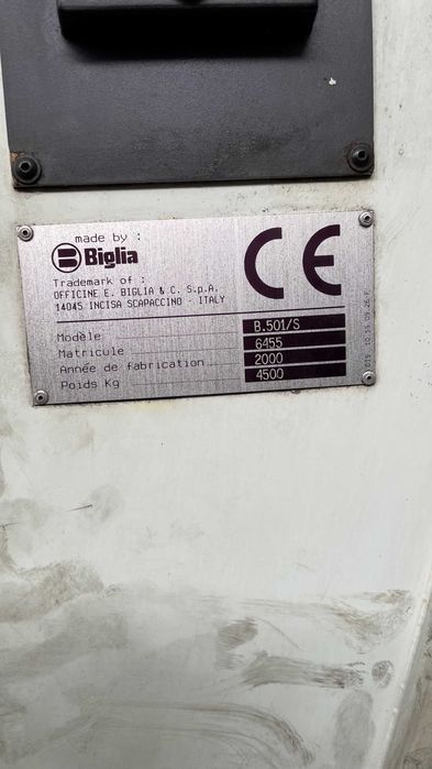Nova Baixa de preço. TORNO CNC BIGLIA B501S 4 eixos Fanuc