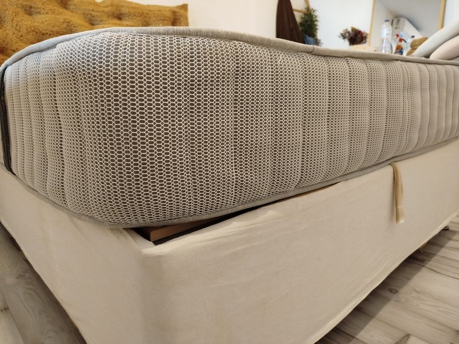 Cama sommier e colchão