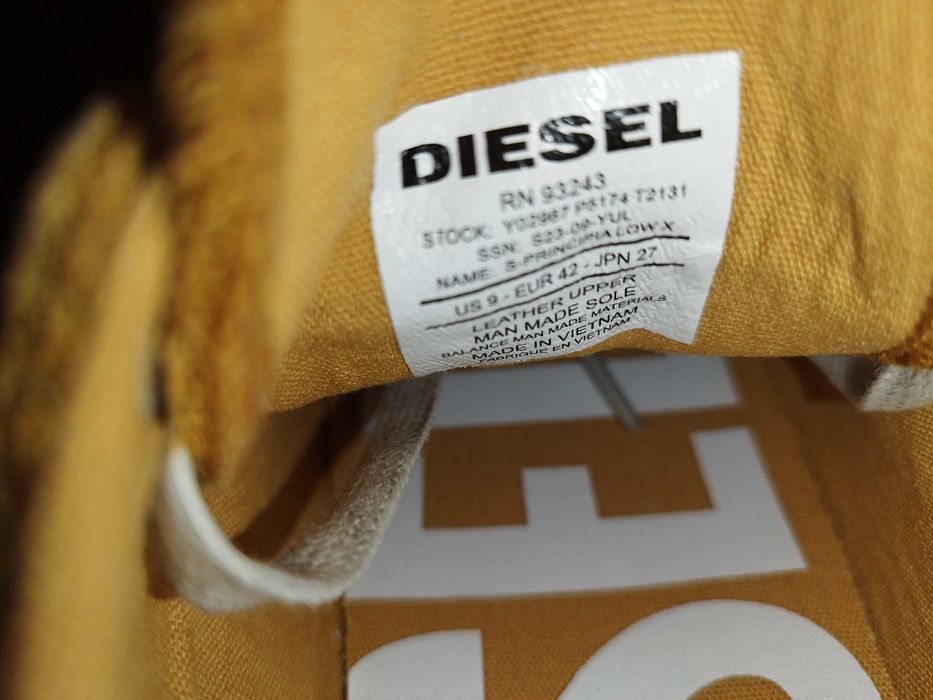 Buty Diesel S-Principia Low X Honey Yellow 42