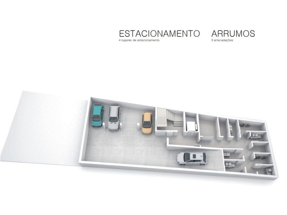 T1 c/ terraço e garagem junto ao Norte Shopping