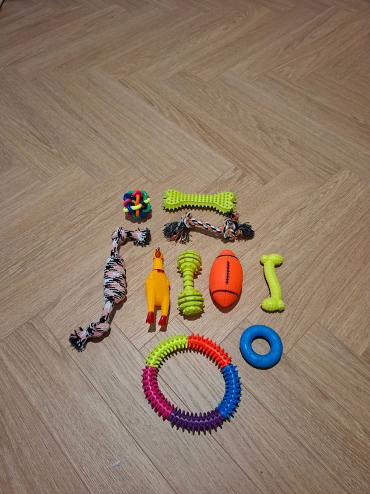 Zabawka dla psa ZESTAW 10 elementów