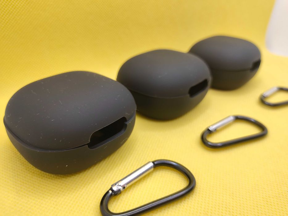 Чехол силиконовый на наушники Anker Soundcore P40i + карабин