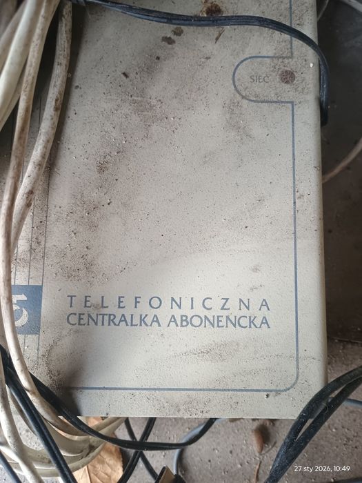 Telefoniczna centrala abonencka Telpol CA1x5 DTM + modem Sagem RL302