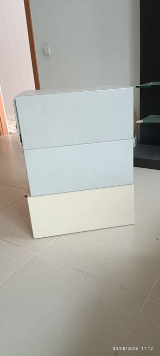 Gavetas metálicas para arquivos