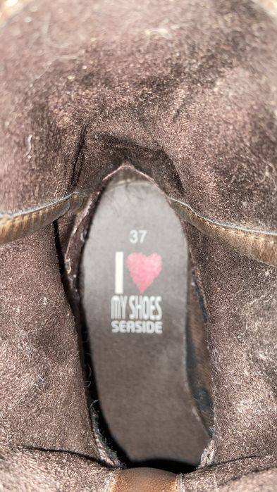 Bota em pele nr 37