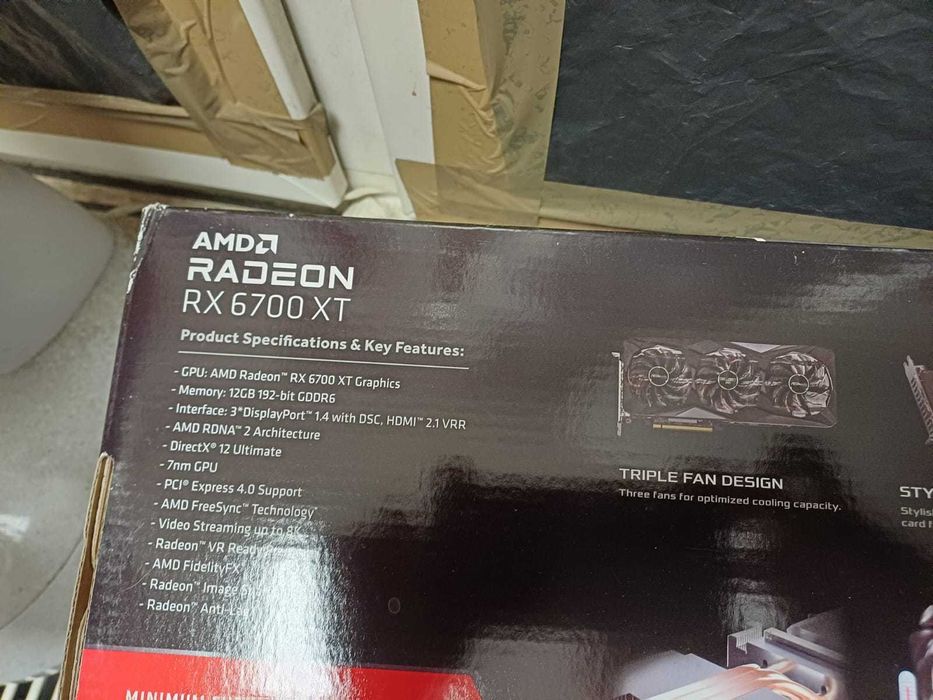 koparka kryptowalut 8 x RX 6700XT RADEON  380MHs