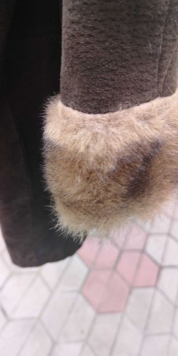 Шкіряна куртка великого розміру