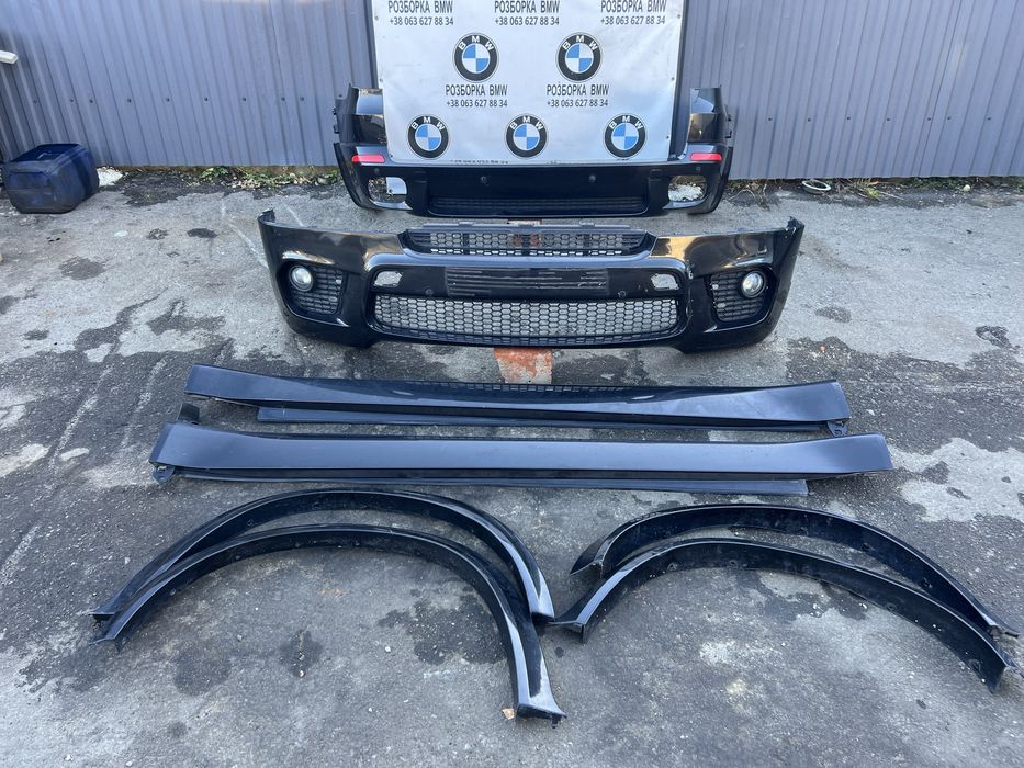 М пакер bmw e70 x5 рестайл м бампера пороги арки