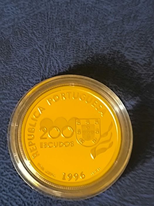 Moeda de prata PROOF – 200$00 – XXVI Jogos Olímpicos Atlanta – 1996